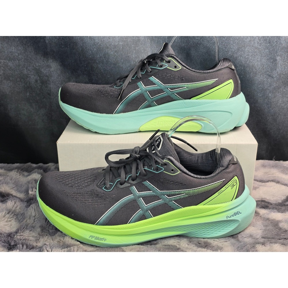 ASICS Gel-Kayano 30 Running Shoes Sheet Rock Lime Zest Mens 10.5